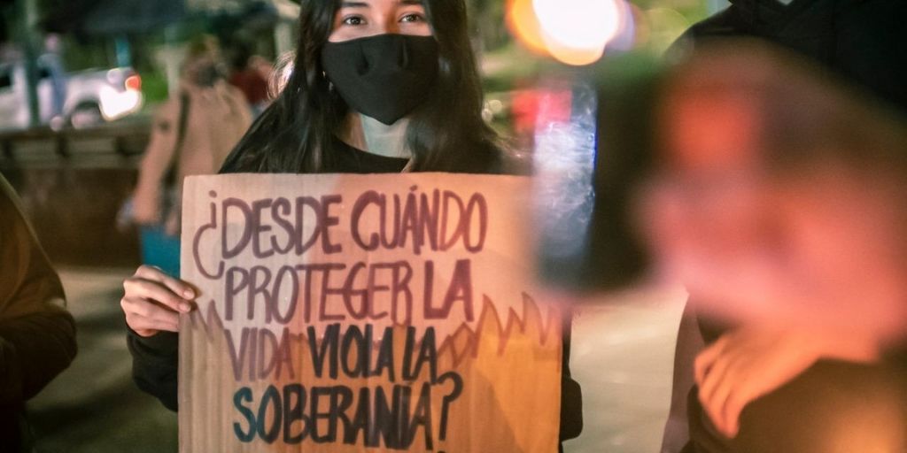 El capítulo del movimiento Fridays for Future en Colombia está listo, más de 300 jóvenes voluntarios activos, alineados con el movimiento mundial.Foto Cortesía @Stevanjimenez