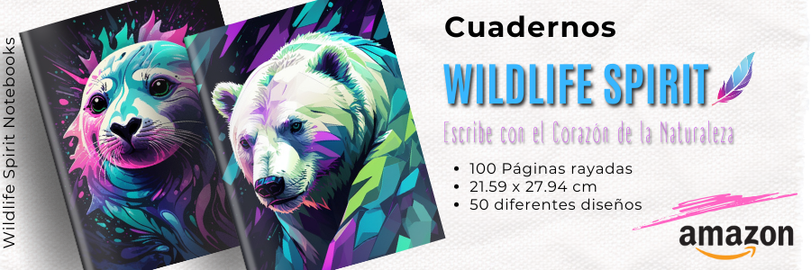 Cuadernos-Wildlife-Spirit: Escribe-con-el-Corazón-de-la-Naturaleza-Productos Natural-Press